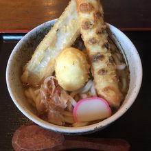 ちく玉天うどん