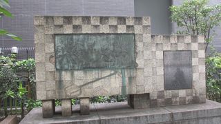 長唄三味線方の名跡の碑です