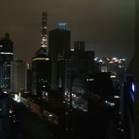 なんとなく浦東の夜景も見えました