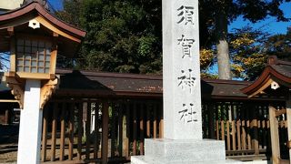 歴史ある神社です