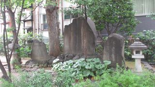 十思公園内に碑があります