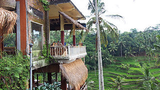 ライステラスを見ながらゆっくりと♪