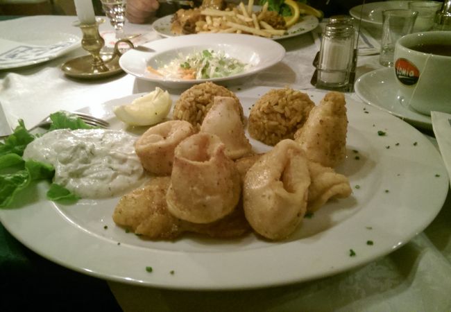 いつも混んでいるレストラン