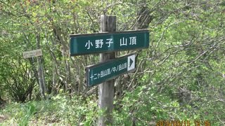 小野子三山で一番高い山