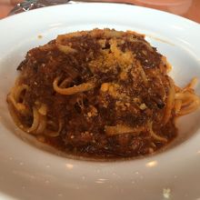 人生最高のミートソースパスタ