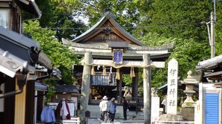 浮御堂の近くでした。