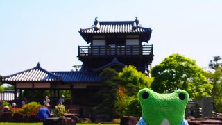 手入れの行き届いた美しい庭園