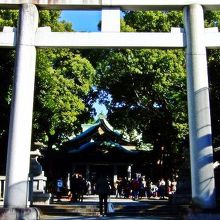 王子神社　鳥居