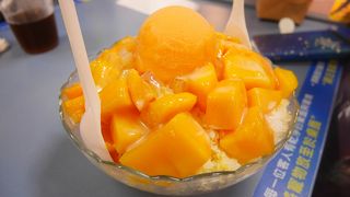 マンゴーの量に満足