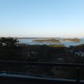 松島湾が一望できて、景色は素晴らしい！
