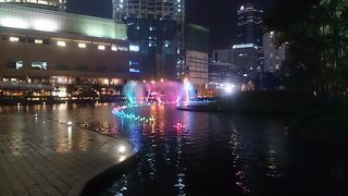 噴水ショーがすばらしい