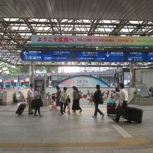 広島駅南口地下広場