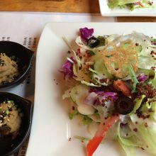 お気に入りの”じぃじ家サラダ”
