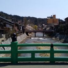 柳橋から宮川中橋を望む