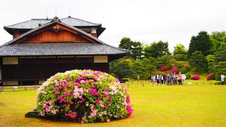 本丸御殿と庭園