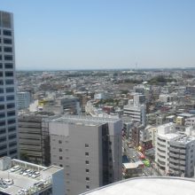 14Fからの眺望は抜群です