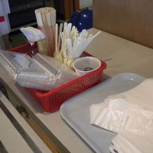 食べ切れなかったものを持ち帰る用意も完璧です