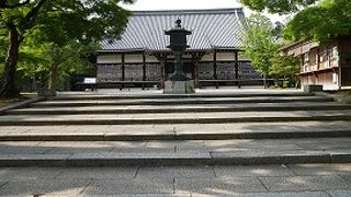 静かでのんびり出来るお寺