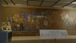 壁画がすばらしい博物館