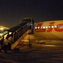 ジャカルタ発ジョグジャカルタ着の国内線?