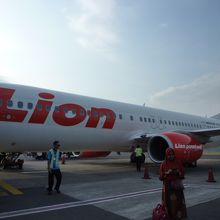 国内線ジョグジャカルタ空港到着