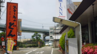 空港そばのステーキ