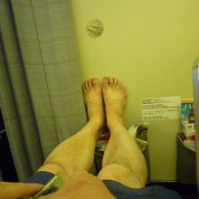 復路の座席?足も伸ばせる広さ！