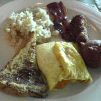 ある日の朝食ビュッフェ２