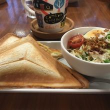 モーニングです。