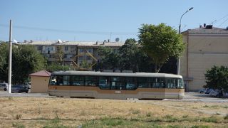 いかにも旧ソ連の路面電車