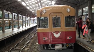 富山から立山まで乗車しました。車窓の渓谷の景観が良かった。