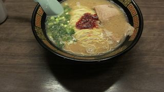 久しぶりにお店に行ってみました。豚骨スープがおいしいです。