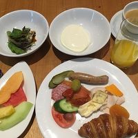 エグゼクティブラウンジでの朝食