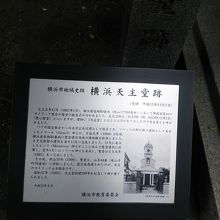 ここにかつて横浜天主堂が存在