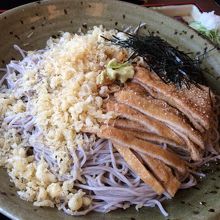 冷やしたぬき中盛り