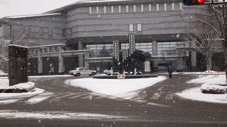 仙台城の上り口