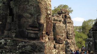 顔の像が開いてきそうな雰囲気でした