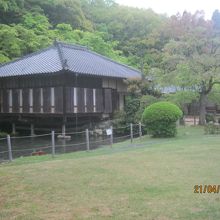 茶室です。一度お茶をたててもらいたいです。