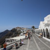 ホテル前の景色