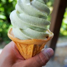 ほんのりわさび色