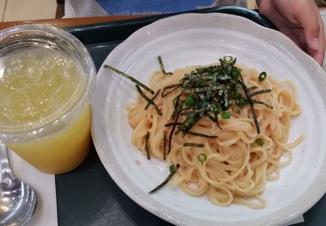 パスタがもちもち