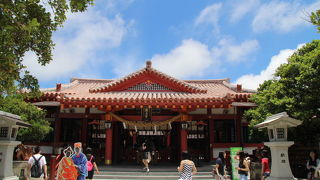 琉球八社の最上位にある神社