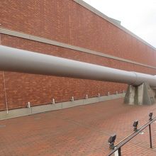 陸奥の主砲。本物です。