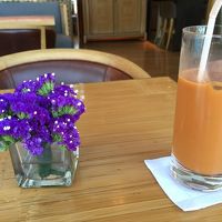 ラウンジ　タイ式の紅茶？