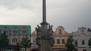 Morovy sloup a kasna