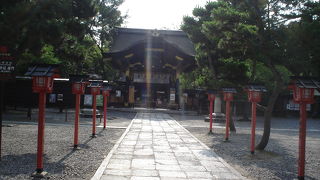 秀吉が祀られています