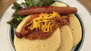 チリビーンズのパンケーキ ♪