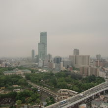 屋外展望台からの景色