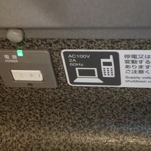 充電もついてます