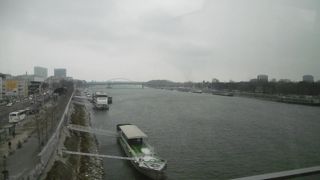 ヨーロッパのいくつもの国を流れるドナウ川